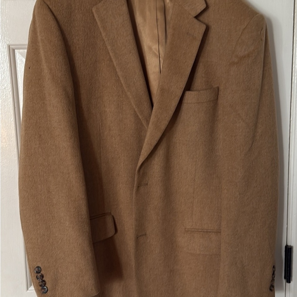 Elegant Men's Camel Blazer